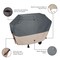 Modern Leisure Renaissance 65 in. Grill Cover, 65 in. L x 25 in. W x 44.5 in. H, Gray 3019 - alternate 2